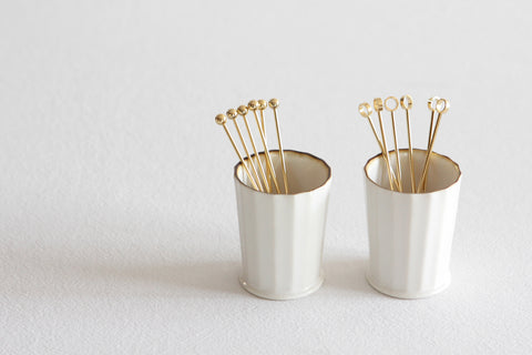 Gold Dessert Pick