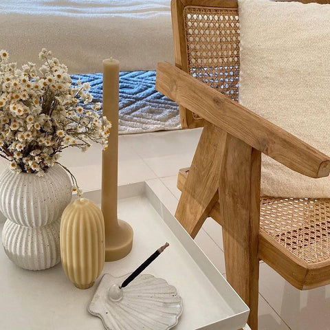 Rattan Squared Off Dining Chair