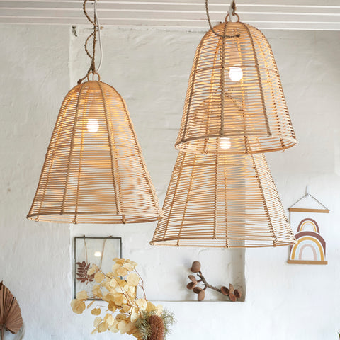 Rattan Light Shade - Small