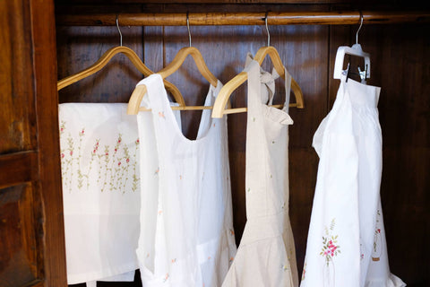 Half size Rose Apron