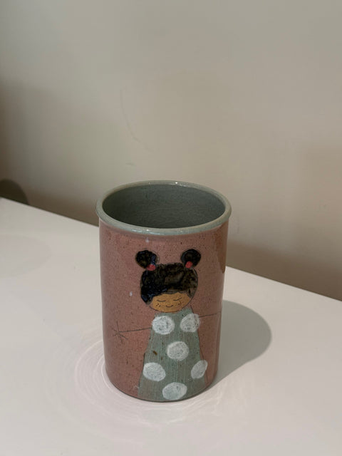 [Ouchi] Utensil holder I Dotted Girl