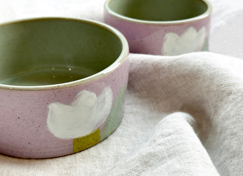 [Ouchi] Tulip Rice & Soup Bowl Set - PRE-ORDER