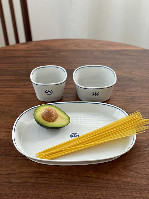 [Heego Heego] Round Tableware Set for Two-people