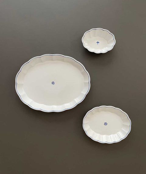 [Heego Heego] Hydrangea Plates Set