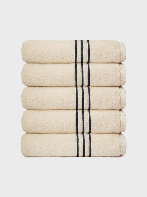 [TWB] Stripe Towel 5P Set