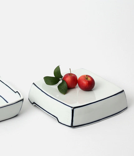 [Kim Seok Binn] Double-Sided Square Plate