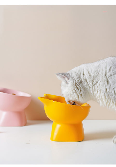 Neck Protection Pet Bowls Set